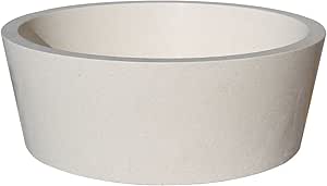 Tapered Natural Stone Vessel Sink - Limestone - - Amazon.com