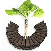 SIULMKOT 60 Pack Pods Replacement, Hydroponic Grow Sponges Rapid Rooting Seed Starter Sponges Compatible with Aerogarden,IDOO, Models & Indoor Hydroponic Systems