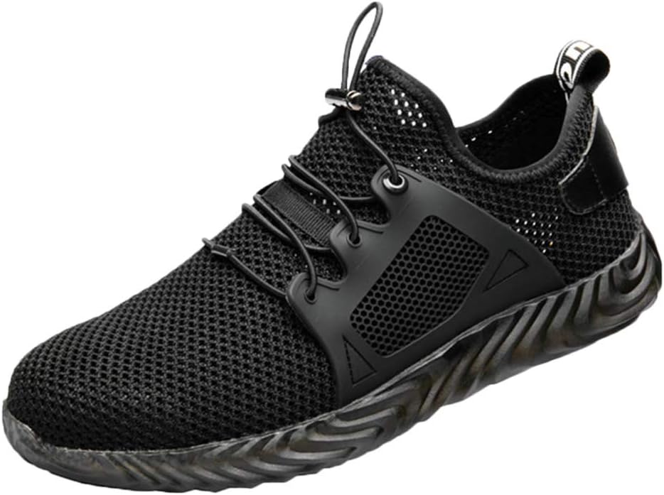 Aslion Men Indestructible Shoes Ryder Steel Toe Boot Safety Military Work Sneakers (38)