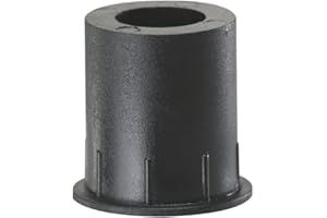 Deckorators 74815 Round Baluster Connector, Plastic, Black