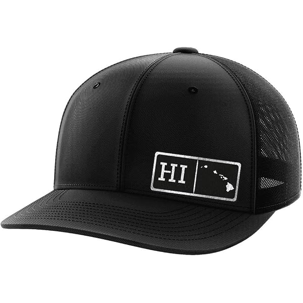 Branded Bills Hats Branded Bills 'The 50 PVC' Hawaii Patch Hat Curved Trucker - One... Branded Bills Performance Hat