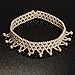 Bridal Charm Beaded Flex Choker (Light Cream)