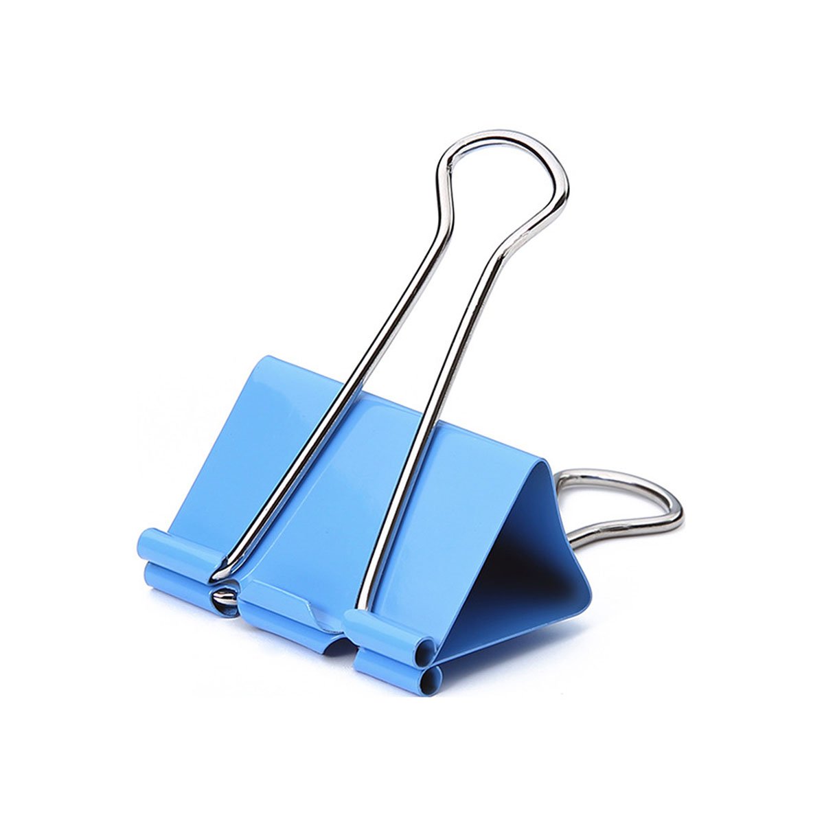 NUOLUX Clips Metálicos con Caja para Papel Archivo Fotos Oficina