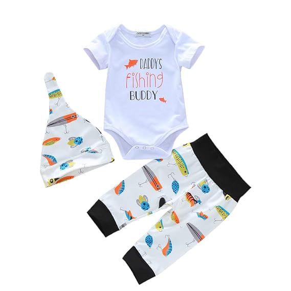 newborn baby boy fishing clothes