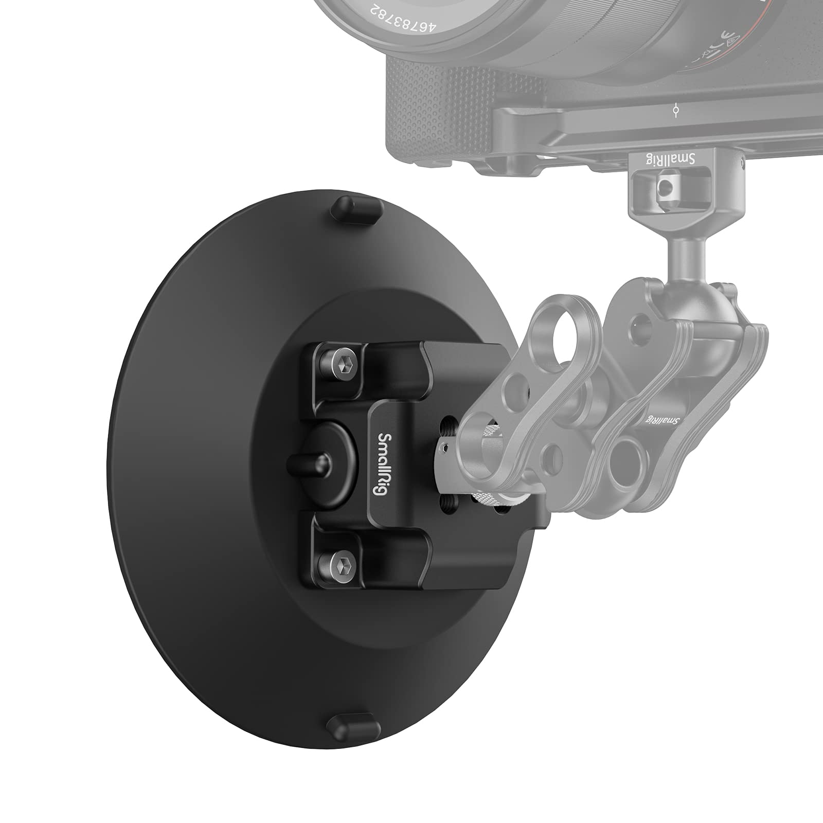 Photo 1 of SmallRig 6? Suction Cup Camera Mount, Car Mount for Camera/Smartphone on Car/Clean and Smooth Surfaces, Max 8kg Load for Speeds up to 80km/h (50mph), Recommend up to 15kg Load When Stationary - 4114