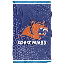 Coast Guard Academy Bears Blanket, 36" x 58", Logo