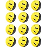 PLAYAPUT Pro Impact Limited-Flight Practice Baseballs - Ultra Durable Pop-Back Construction Design for Hitting,Batting,Pitching Training, 12 Pack Softball Training Balls for Coaches & Players