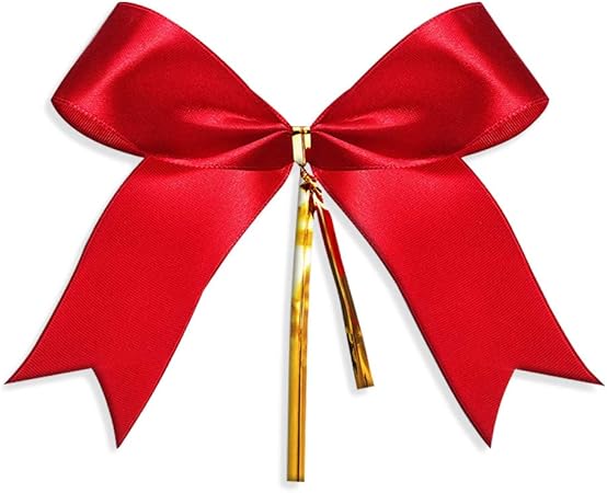 48 Fiocchi Natalizi Rossi Con Sacchetto - Decorazioni Per Albero, Ghirlande E Regali, Vellutati E Riutilizzabili - Foto 8