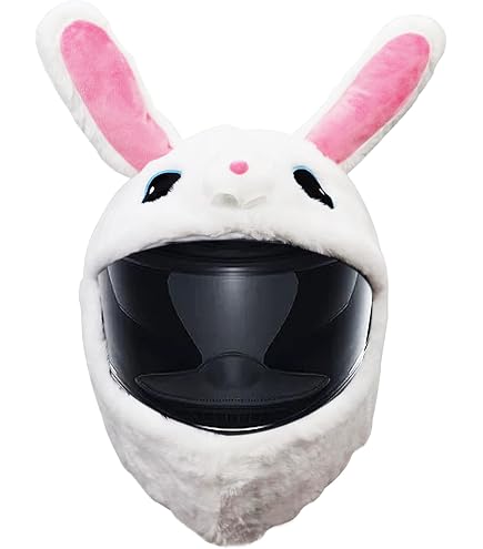 bunny motorcycle helmet cover price Amazon.com: Moto Loot Helmet Cover for Motorcycle Helmet, Fun Rides and  Gifts (Cover Only. Helmet Not Included)