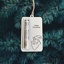 Amazon.com: Mxiqqpltky Christmas Money Holder Decoration