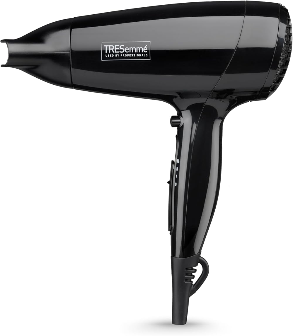 TRESemme Fast Dry 2000W Hair Dryer Compact Lightweight 3 Heat 2 Speed Cool Shot