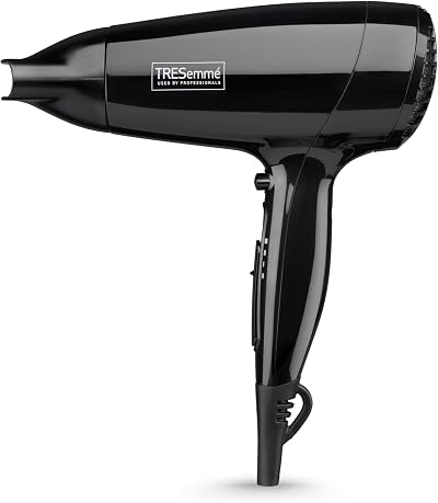 TRESemme Fast Dry 2000W Hair Dryer Compact Lightweight 3 Heat 2 Speed Cool Shot