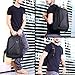 REYLEO Business Laptop Backpack Men Women Lightweight Office Computer Back Pack Water Resistant Slim Rucksack for College Travel Commuter Black Bag
