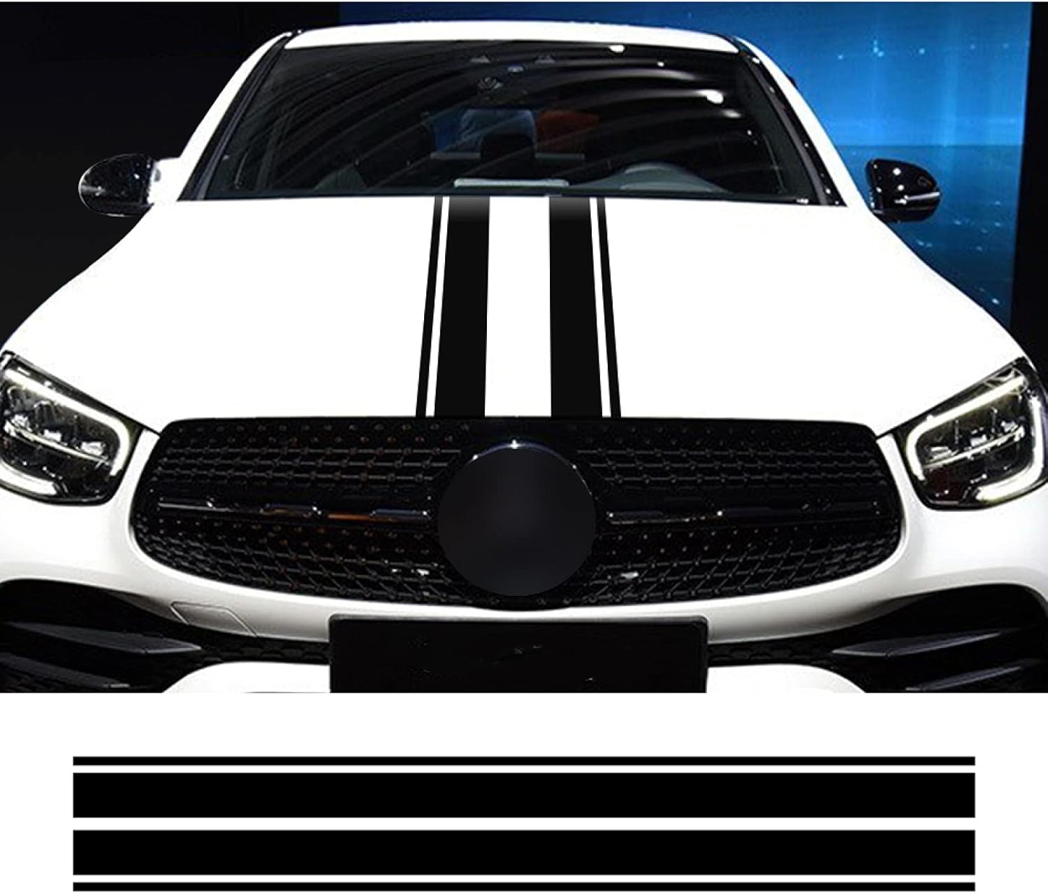 Car Stickers Decals, For Mercedes Benz A GLA GLC CLA 45 AMG W176 C117