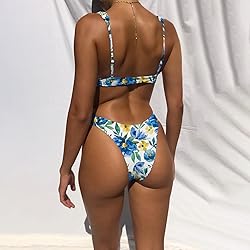 Bathing Suits for Women Deep V Neck Sexy Two Piece