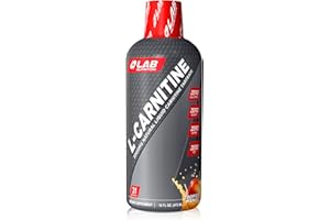 LAB NUTRITION - L-Carnitine 3000 MG Liquid Presentation, Supplement Drink, Stimulant Drink, Metabolic Energizer Workout Drink for Performance and Muscle Recovery (31 Servings, Tropical Mango)