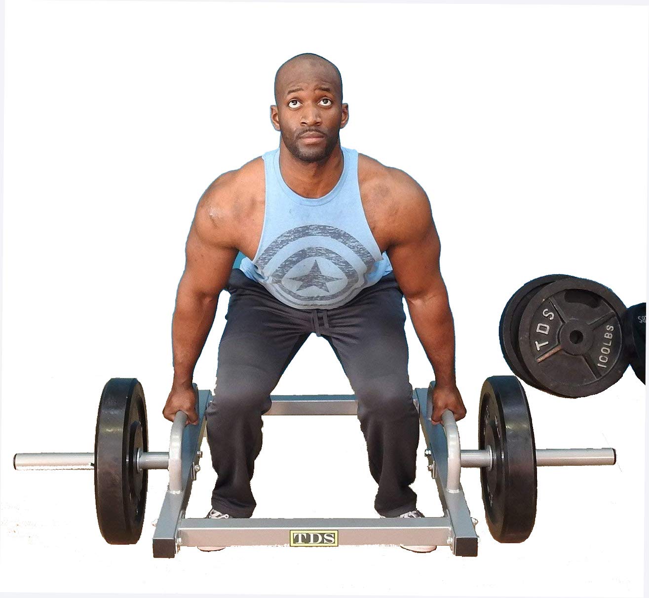 Strong Man Shrug Cage Oly Heavy Duty Shrug Deadlift Farmers