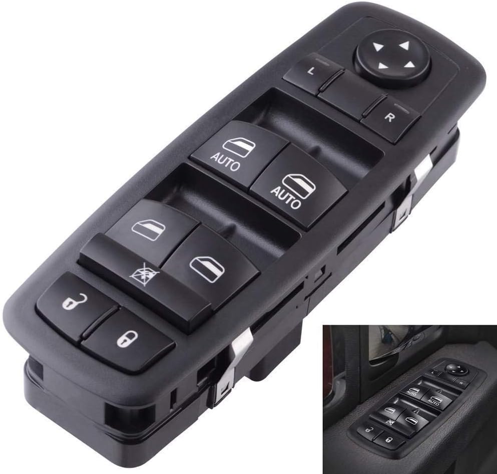 Piaobaige For Dodge Ram 2009-2012 1500 2500 3500 OE#4602863AB 4602863AC 4602863AD Car Electric Power Master Window Switch Button