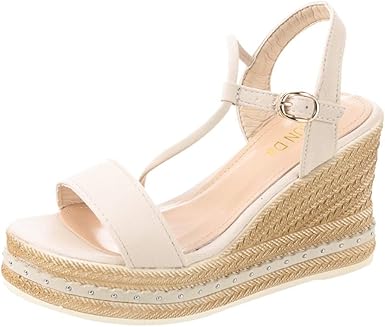 casual comfort wedge sandals