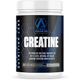 Alpha Nutrition Labs Micronized Creatine, Powder, Unflavored 500g