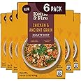 Kettle & Fire Chicken & Ancient Grain Hearty Soup, 6 pack