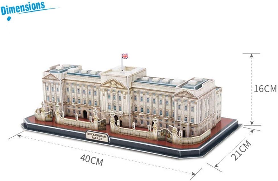 Amazon Com Lugeuk Buckingham Palace Puzzle Model 3d Model Kits Home Kitchen