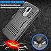 Tekcoo LG G7 ThinQ Case, Tekcoo 2018 LG G7 ThinQ Holster Clip, [Hoplite] Shock Absorbing [Black] Secure Slip-Out Swivel Locking Belt Defender Heavy Full Body Kickstand Carrying Tank Armor Cases Cover