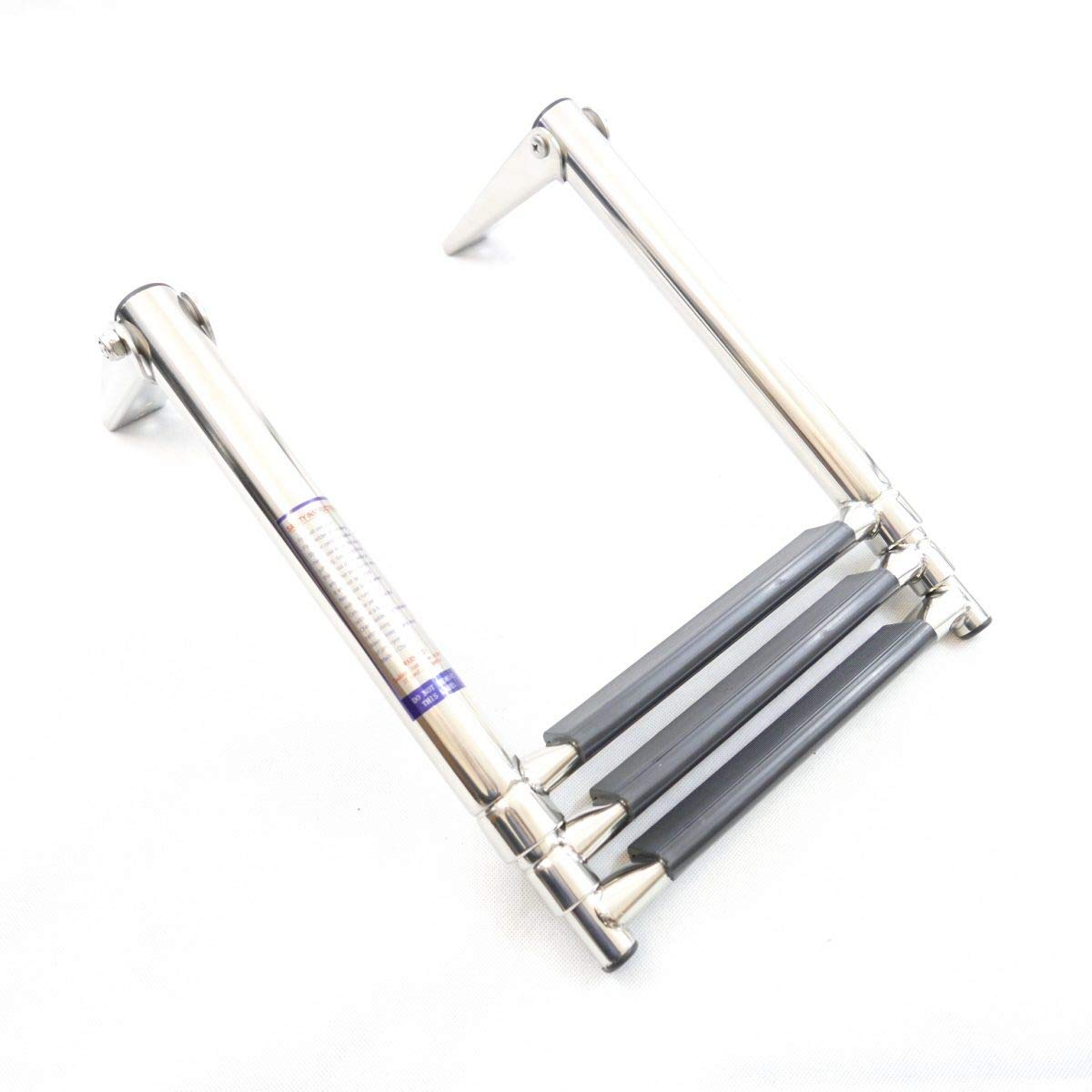 Telescopic Boat Boarding Ladder 316 Stainless Steel 3 Steps, Marine