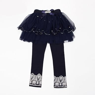 Amazon 子供服 女の子 チュチュスカート付きレギンス キッズ 女の子