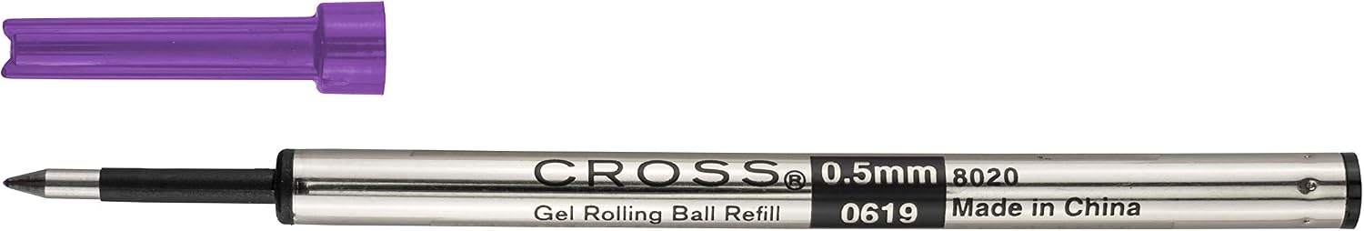 Cross Selectip 8020 Rollerball Pen Refill Gel Ink 0.5 mm Purple - Image 4