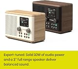 Pure Classic H4 Digital Kitchen Radio DAB+ FM Bluetooth USB AUX Oak White view 5