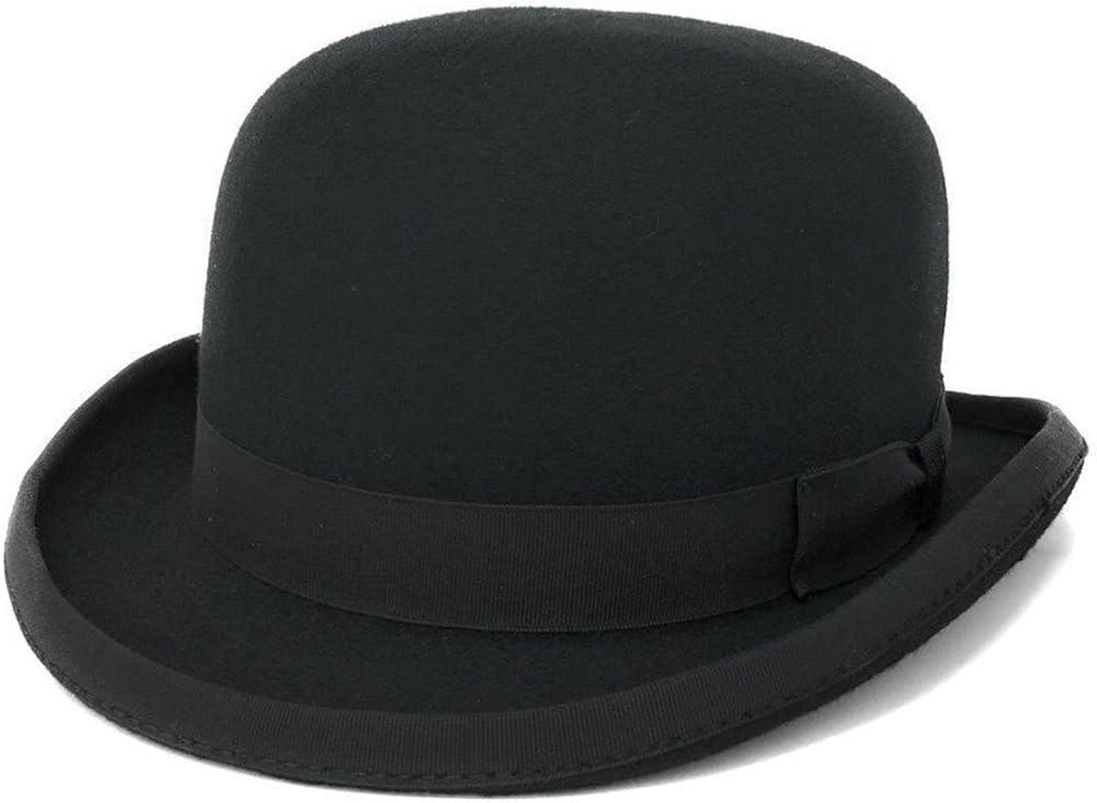 Cotswold Country Hats Luxury Stiff Build Traditional Wool Felt Bowler
