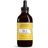 Researched Nutritionals BLT - Advanced Microbial Support - Black Walnut Hull, Boneset Herb, Sarsaparilla & Lomatium Tincture - Phospholipid Delivery Complex for Maximum Absorption (4 fl oz)