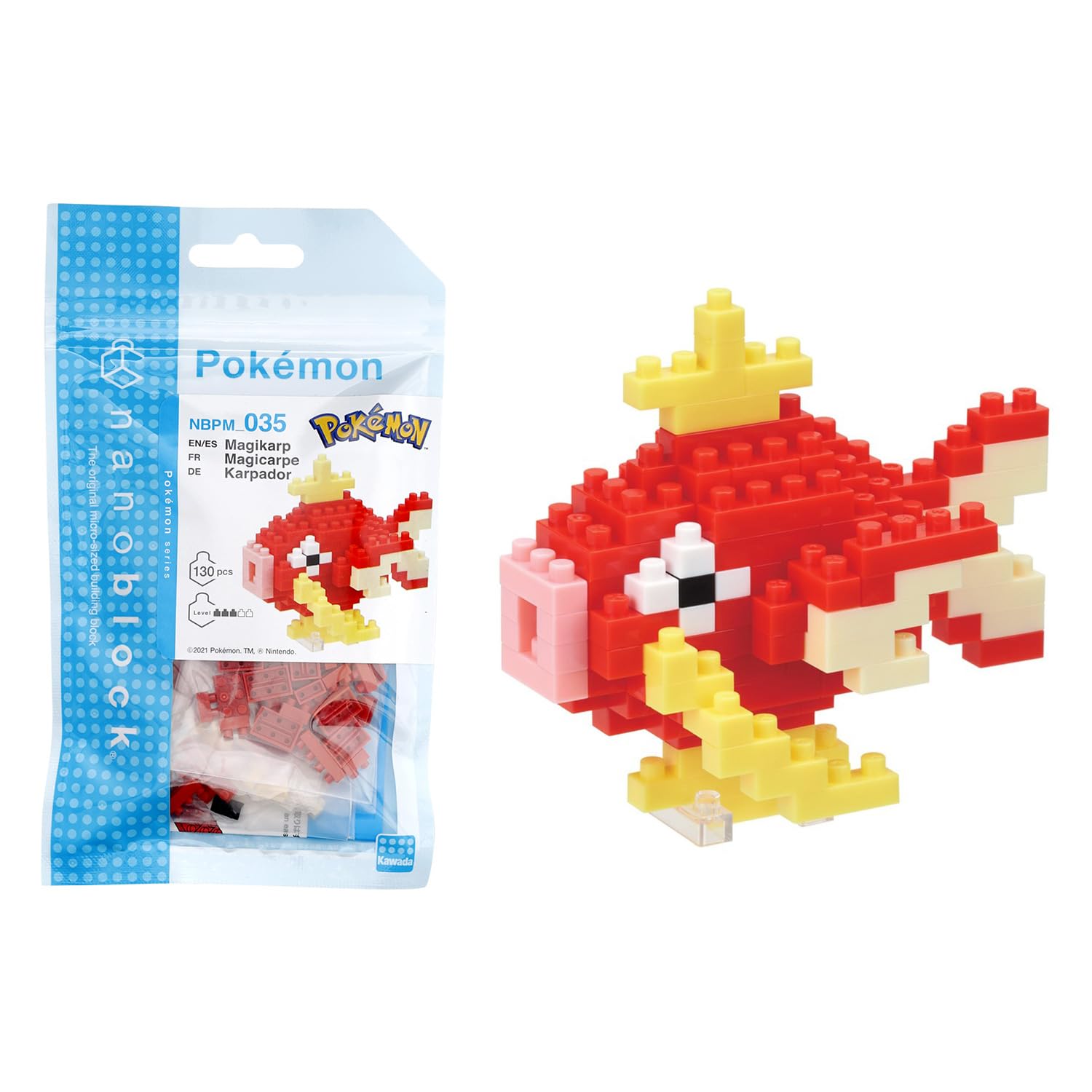 nanoblock NBPM035 Pokémon Magikarp — image 1