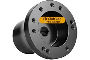 MOSNAI Club Car Steering Wheel Adapter Hub for Club Car Precedent/Tempo/Onward Golf Carts with 5-6 Holes Golf Cart Steering Wheel