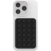 Silicone Phone Sticky Grip, Suction Phone Case Mount for iPhone and Android, Hands-Free Sticky Cell Phone Grip, Mobile Fidget