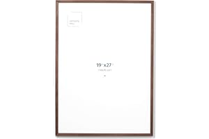 Opposite Wall - 50x70 cm - Dark Oak Wood Picture Frame - Lightweight, Versatile & Shatterproof - Wall Hanging Photo or Poster Frame - Wall Decor for Office, Gallery & Home, 19 3/4 x 27 1/2 in.