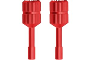 BEHORSE 1 Pairs Aluminum Extende Control RC/RC2 Sticks for DJI Mini 3/Mini 3 Pro/Mini 4 Pro/Mini 5 Pro/Mavic 4 pro/Mavic 3/3 Pro/Mavic 3 Cine/3 Pro Cine/Mavic 3 Classic/Air 3/3S/Neo/Flip/Air 2S Accessories(Red)