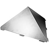 DuraVent Snow Splitter for Metal Roofs | UL-Listed Galvanized Paintable Designed for Heavy Snow