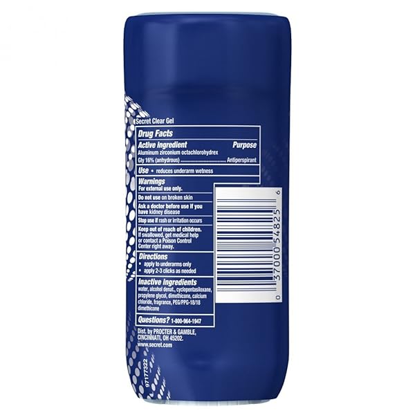 SECRET OUTLAST XTEND COMPLETELY CLEAN CLEAR GEL ANTIPERSPIRANT & DEODORANT TWIN PACK – 5.2OZ
