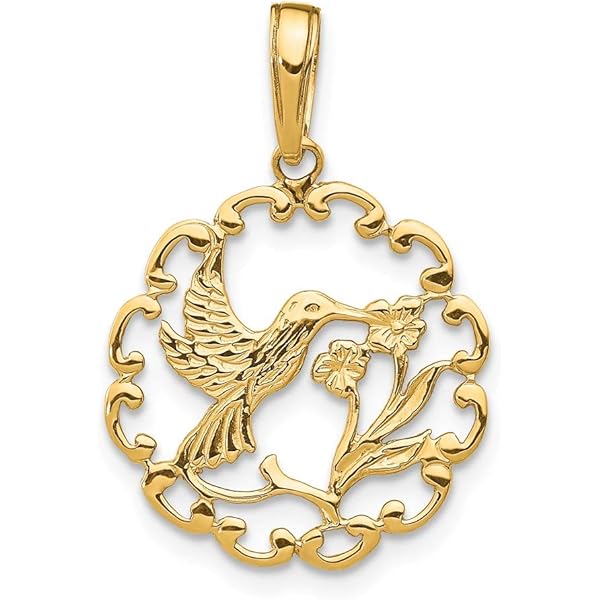 Elegante Collar De Mariposa Con Cadena Fija, Elegante Colgante De Oro Macizo De 14 Quilates (14 Quilates), Joyería Con Diamantes O Circonitas Cúbicas, Regalo Para Mamá, Regalo De 16 Años (NC) - México