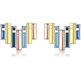 Book Earrings 925 Sterling Silver Heart Book Earrings for Women Back to School Jewelry Gifts for Teacher Librarian