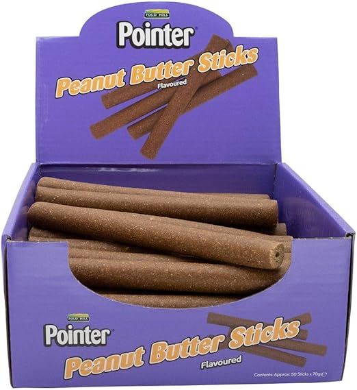 Pointer Peanut Butter Flavoured Sticks Satisfyingly Chewy Texture