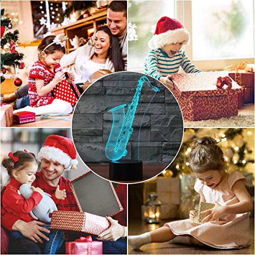 YKLWORLD-Saxophone-Night-Light-3D-Illusion-Lamp-LED-Desk-Table-Lamp-7-Color-Changing-Touch-Sensor-Nightlight-with-USB-Cable-for-Bedroom-Kids-Birthday-Gifts-Music-Lovers-Decoration
