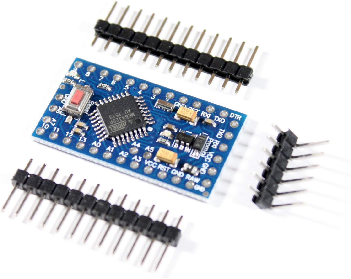 Paradisetronic.com Pro Mini Module with Atmel AVR ATmega328P Microcontroller, 3.3V 16MHz, arduino compatible development board