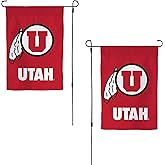 Desert Cactus University of Utah UU Garden Flag – 19 x 12 inch Utah Utes Banner, For Outdoor Display and Events (Design C)