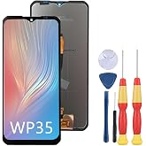 SiuVorZhi LCD Display Compatible with Oukitel WP35 LCD Display Touch Screen Assembly Repair Replacement Parts with Tools.