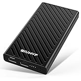 BIUMVP Heated Vest Battery Pack,10000mAh 5V 2A Power Bank Specially Designed for Heated Jacket, Heated Clothes,USB Heated Blanket,Heated Seats.