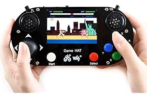 TOP1 Classic Retro Video Game Console Game HAT for Raspberry Pi A+/B+/2B/3B/3B+/4B 60 Frames Game Experience Joystick Control