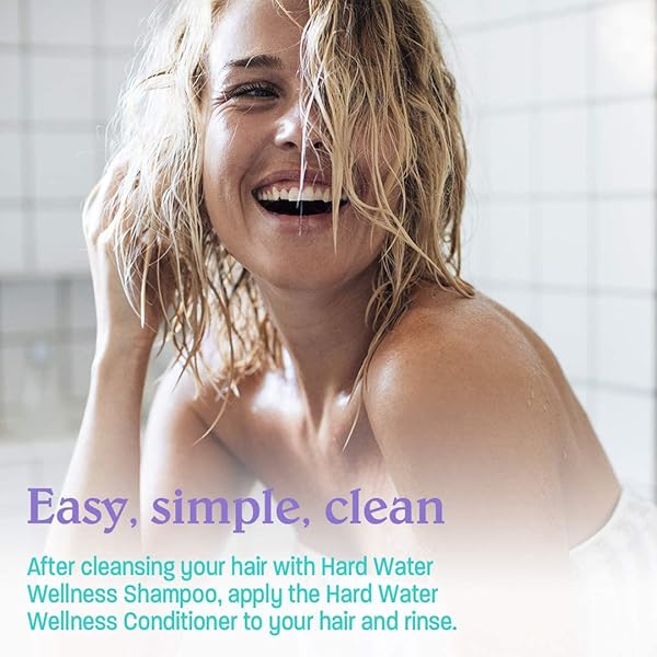 MALIBU C HARD WATER WELLNESS HAIR CONDITIONER – SULFATE FREE CONDITIONER THAT INCREASES MOISTURE & SHINE – PROTECTS HAIR FROM WATERBORNE ELEMENTS (9 OZ)